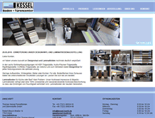 Tablet Screenshot of kessel-buehl.de
